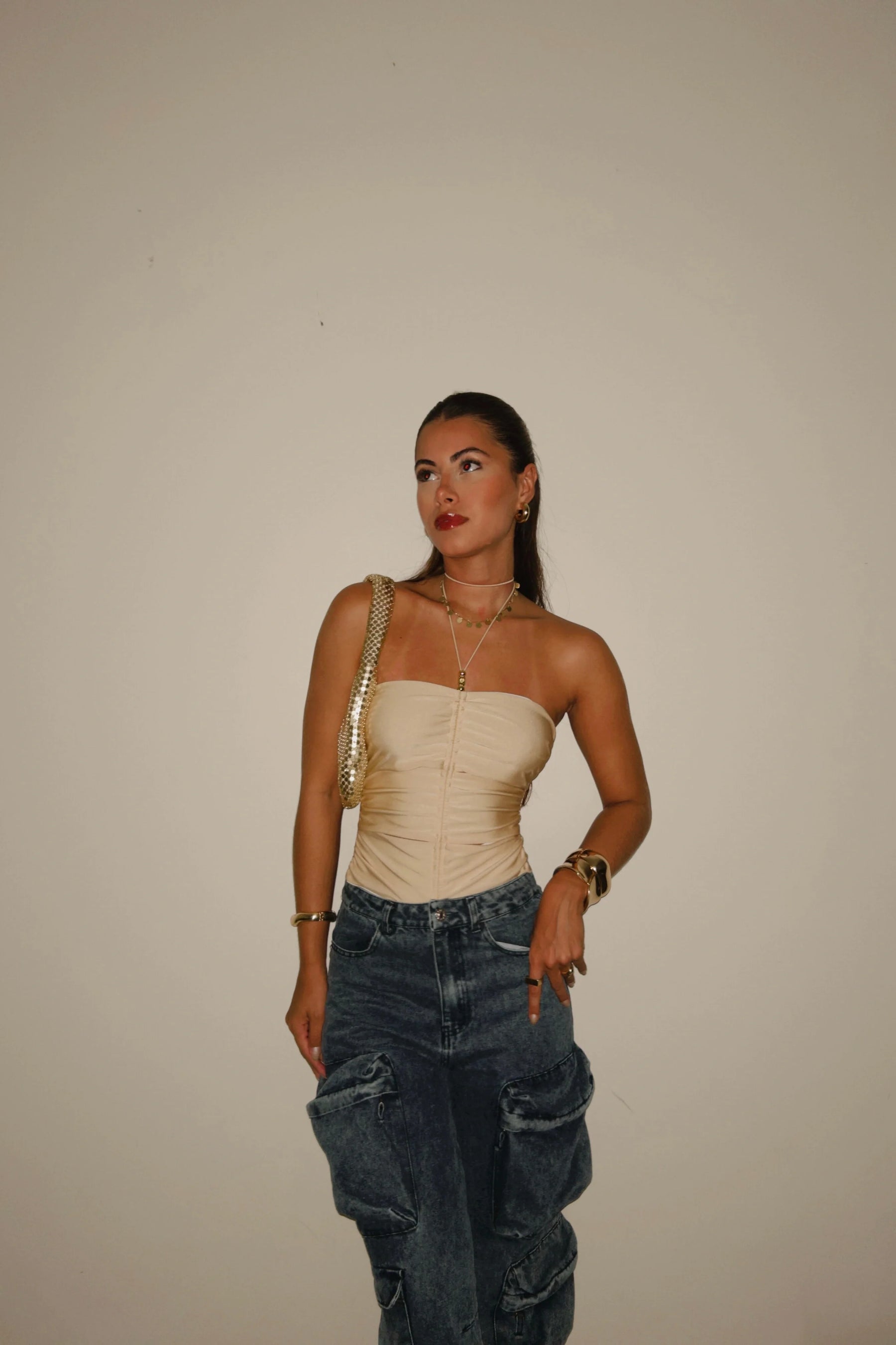 Calça Cargo Camille Oversized