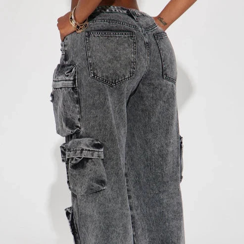 Calça Cargo Camille Oversized