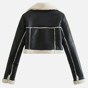 Jaqueta Cropped Lisière